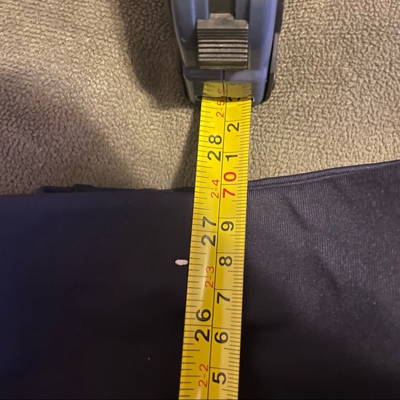 Tommy Hilfiger Sport Capri Navy Blue Leggings - Picture 7 of 10